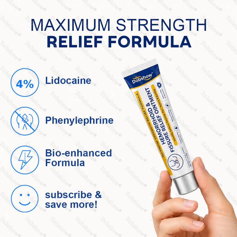 Dobshow Hemorrhoid & Fissure Relief Ointment