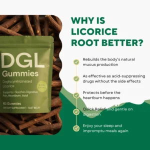 Licollie DGL Gummies Deglycyrrhizinated Licorice