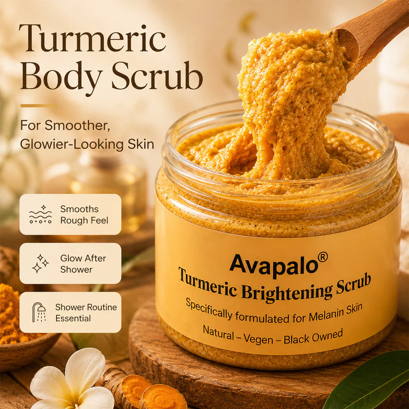 Avapalo Turmeric Brightening Scrub