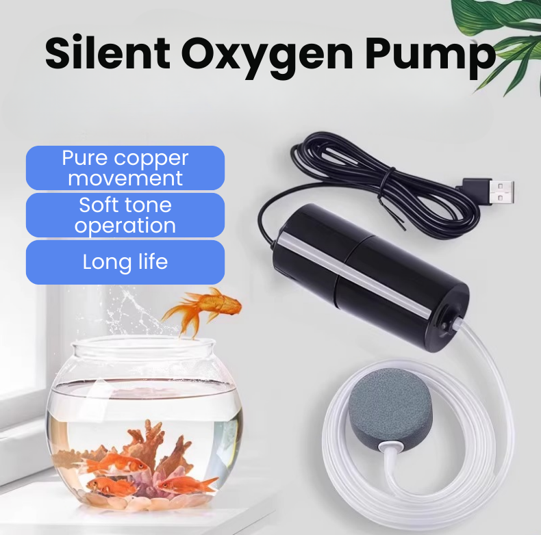 AEXZR® USB Mini Aquarium Air Pump – Ultra Quiet & Portable - Image 2