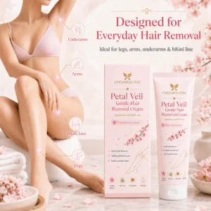 ChewRoutine™ Petal Veil Gentle Hair Removal Cream