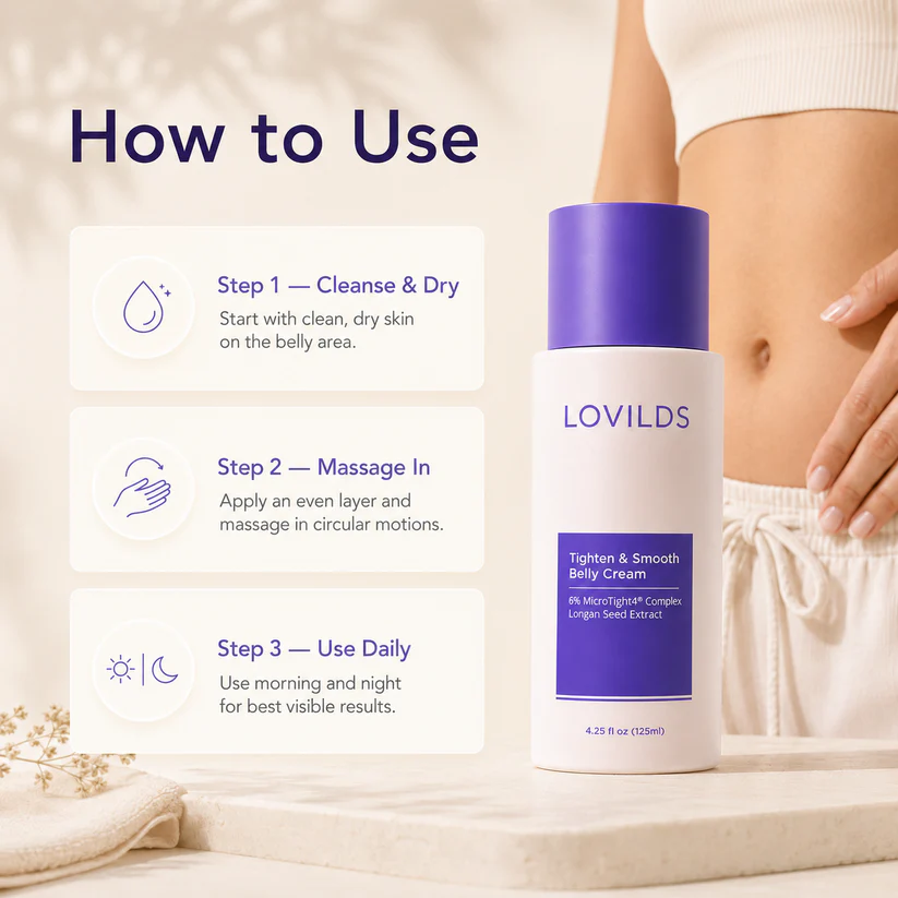 LOVILDS Tighten & Smooth Belly Cream