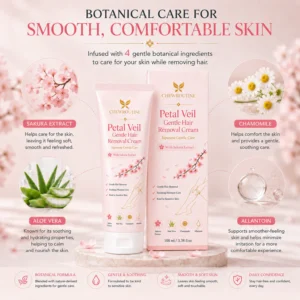 ChewRoutine™ Petal Veil Gentle Hair Removal Cream