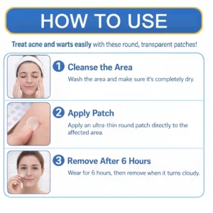 GFOUK Microneedle Flawless Skin Tag Removal Patch